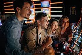 Roulette wheel spin at live-dealer studio